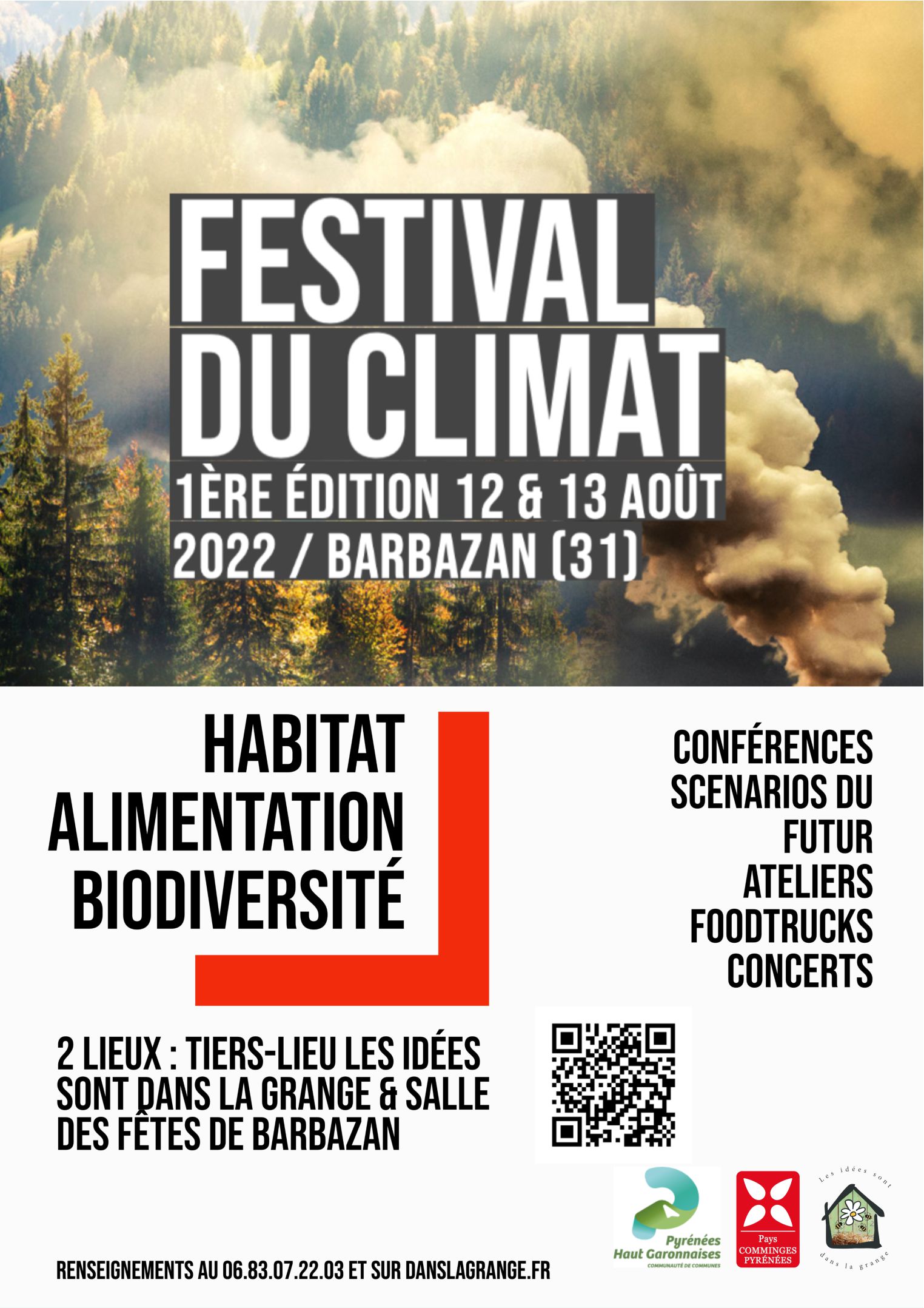 affiche festival climat