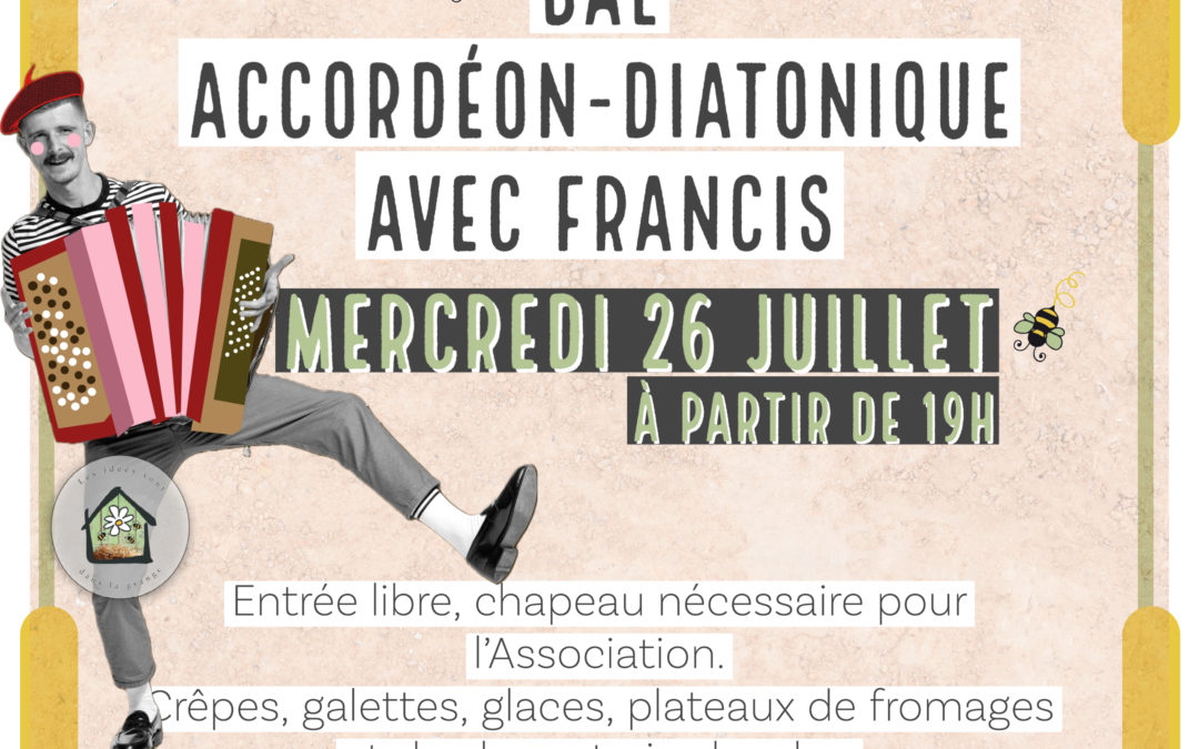 Festouille – Bal accordéon 🪗 Diatonique avec Francis
