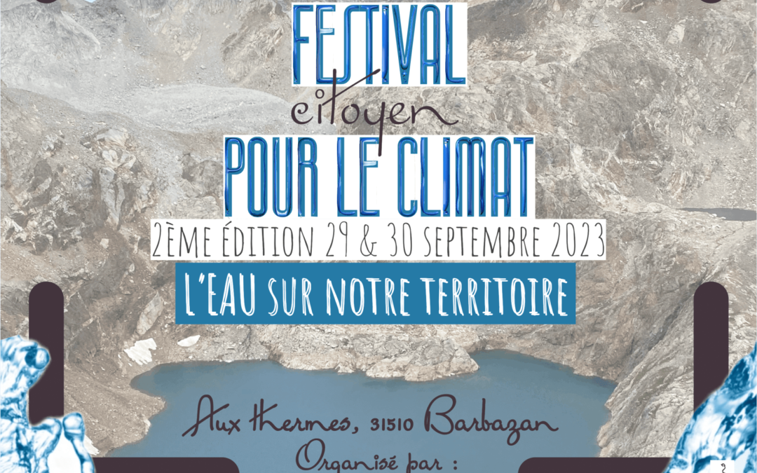 Festival du climat 2ème édition : L’EAU